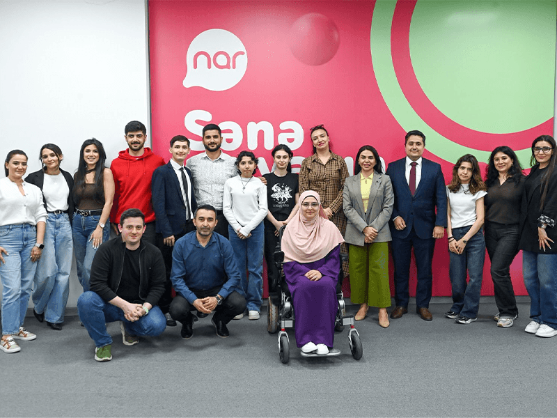 Nar Azərbaycan Şəhərsalma Kampaniyası çərçivəsində inklüziv təşəbbüsə qoşulub